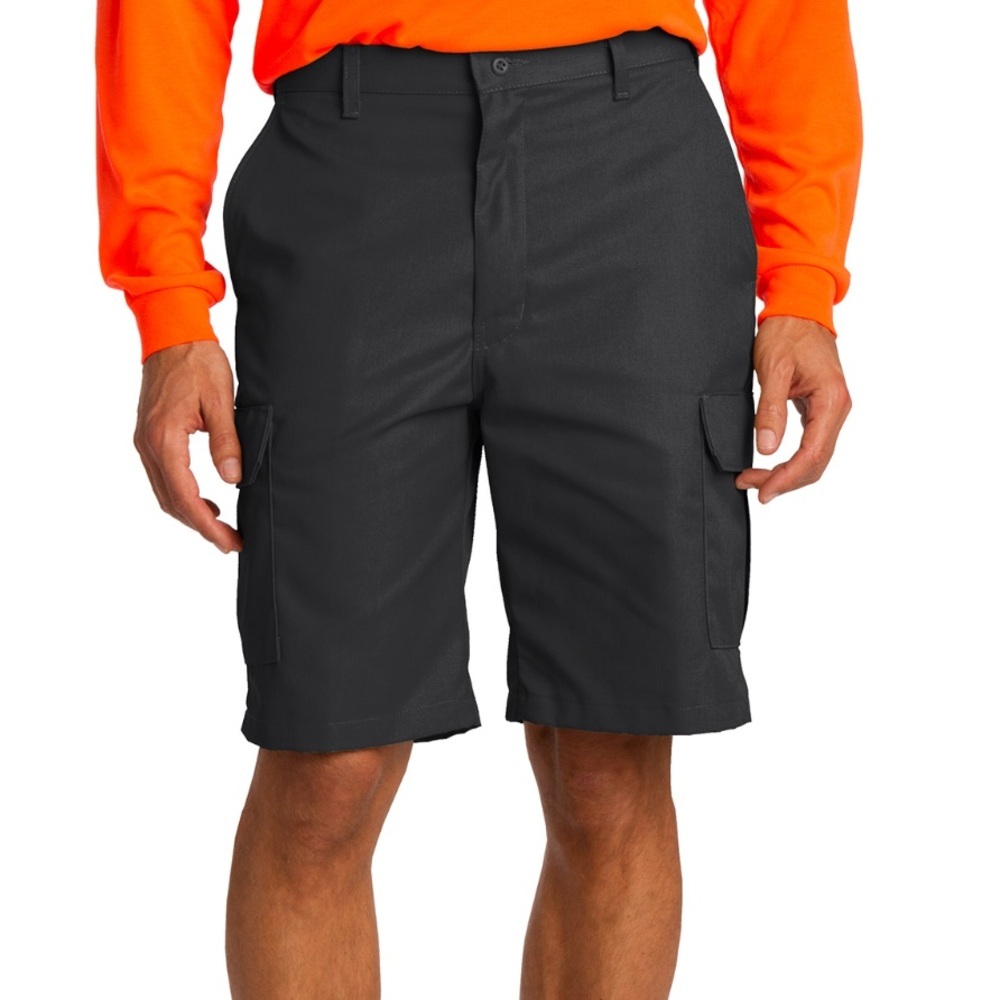 Red Kap black workman utility cargo shorts Men’s 42x12 NWT